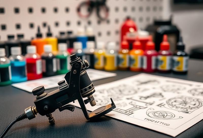 Professionell hemsida för tatueringsstudior